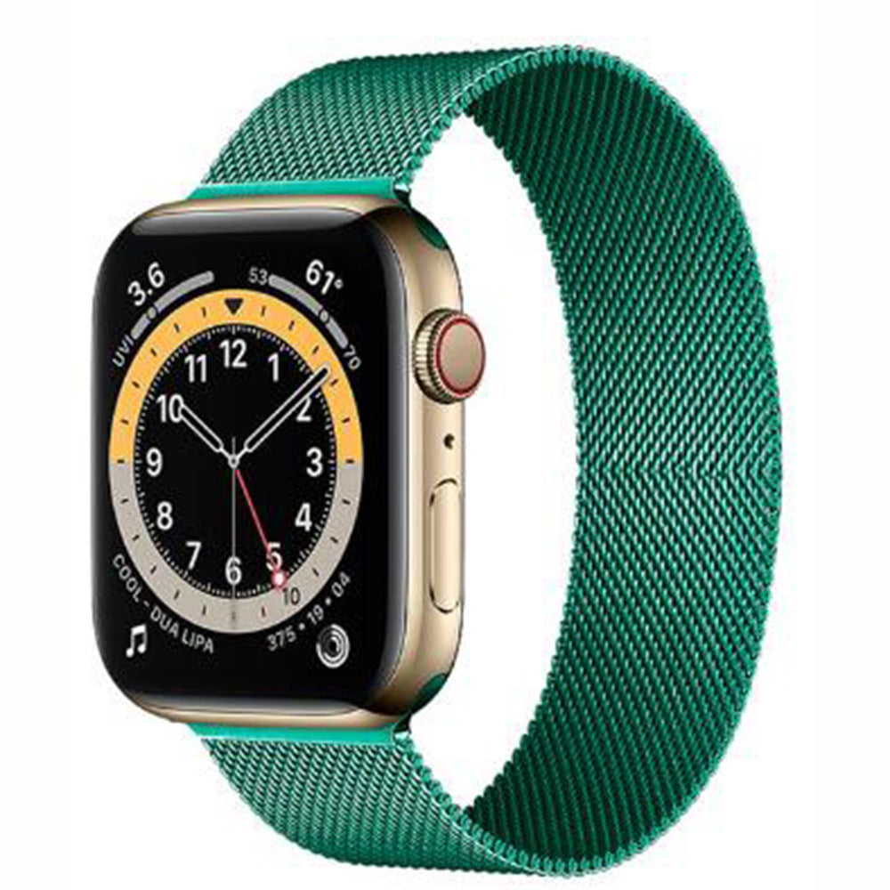 Suitable for Apple Watch Milan strap. Apple Watch 7th generation stainless steel Milan Nice magnetic strap