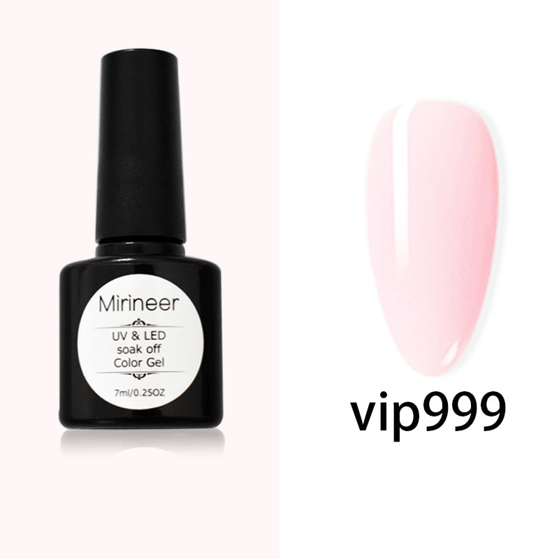 Gel Nail Polish UV LED Art Mirineer All For Manicure Semi Permanent Varnish Soak Off Matte Base Top Coat Shiny Color